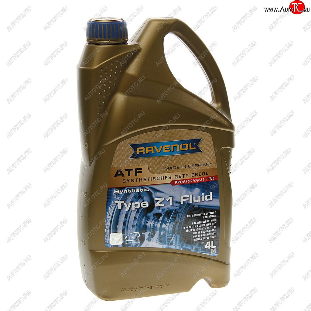 7 299 р. Масло трансмиссионное ATF Type Z1 Fluid для АКПП 4л RAVENOL RAVENOL 1211109-004  с доставкой в г. Майкоп