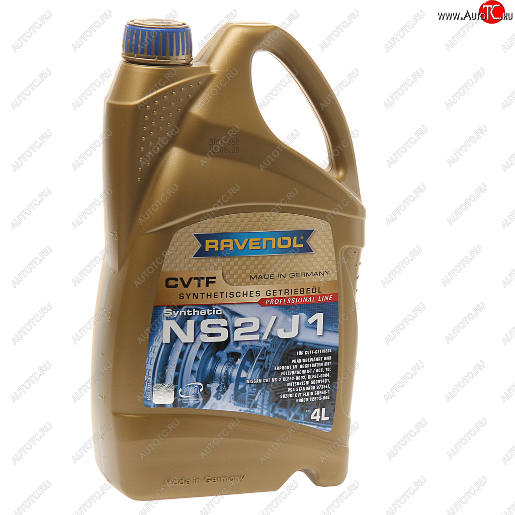 9 349 р. Масло трансмиссионное CVTF для вариаторов NS2J1 4л RAVENOL RAVENOL 1211114-004  с доставкой в г. Майкоп