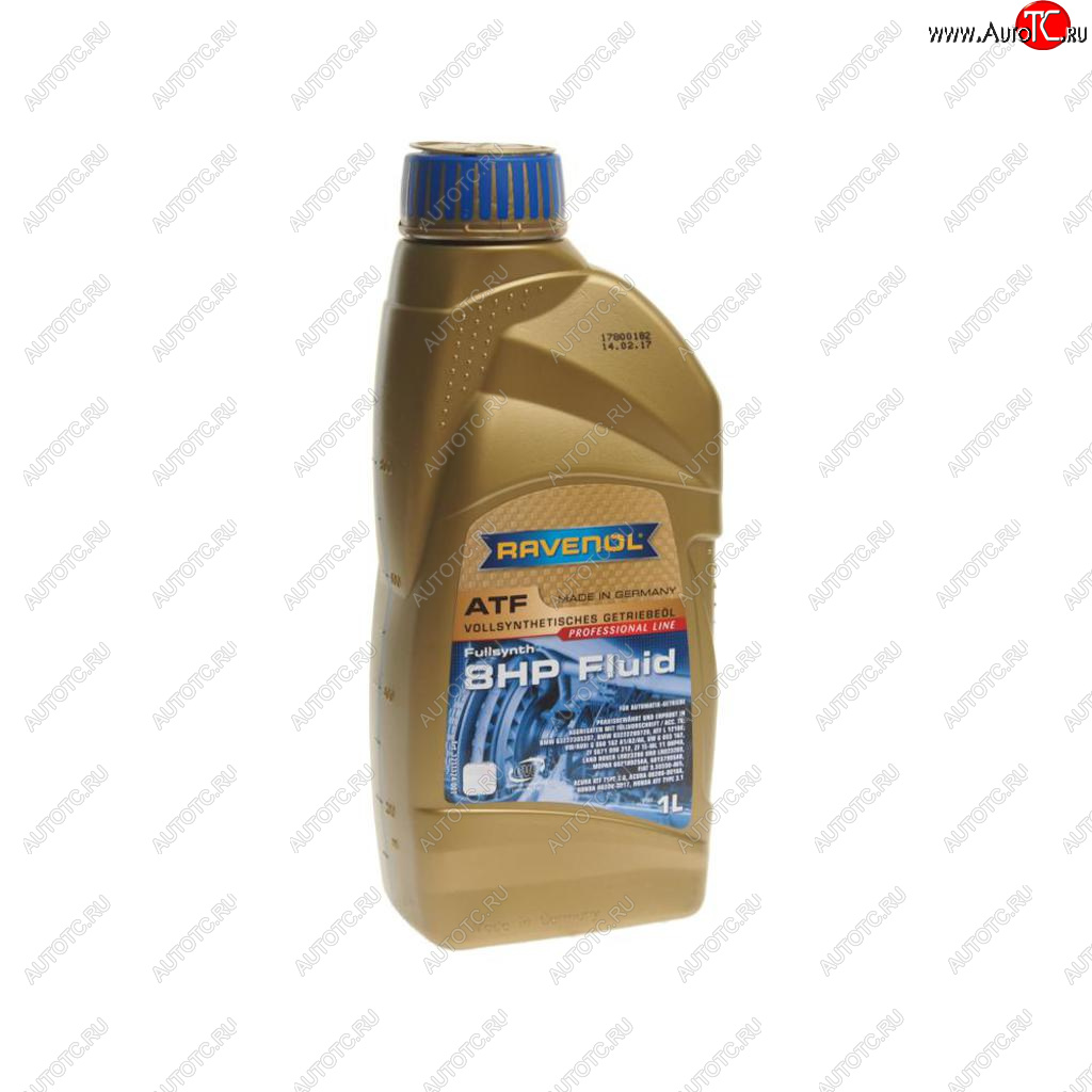 3 299 р. Масло трансмиссионное ATF для АКПП ZF 8HP Fluid синт.1л RAVENOL RAVENOL 1211124-001  с доставкой в г. Майкоп
