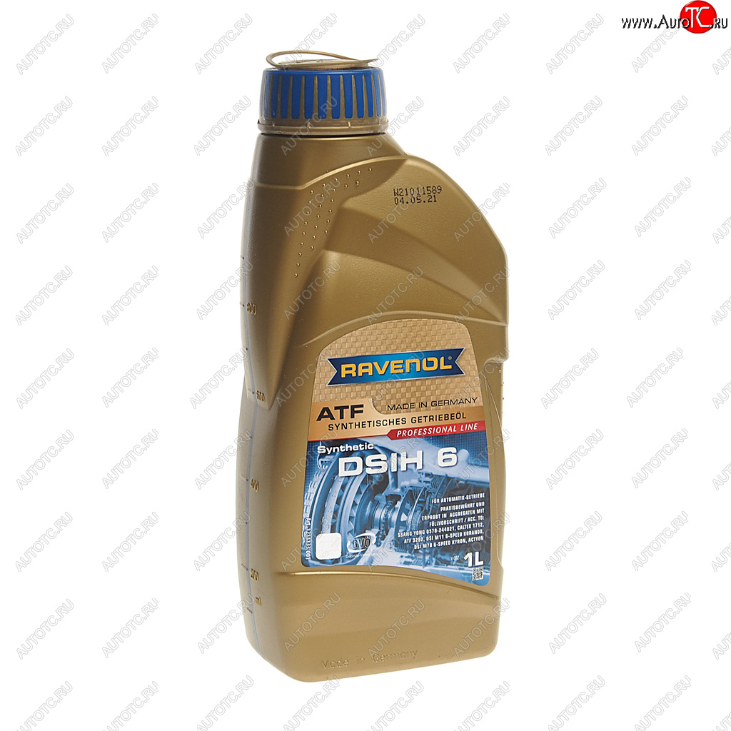 2 079 р. Масло трансмиссионное ATF DSIH 6 1л RAVENOL RAVENOL 1211133-001  с доставкой в г. Майкоп