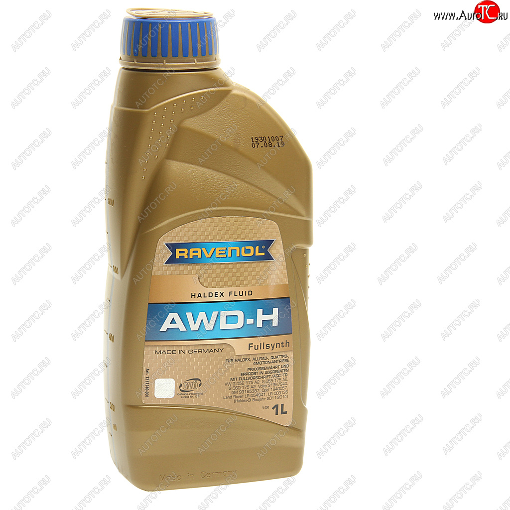 3 299 р. Масло трансмиссионное AWD-H Fluid для муфты HALDEX 1л RAVENOL RAVENOL 1211140-001  с доставкой в г. Майкоп