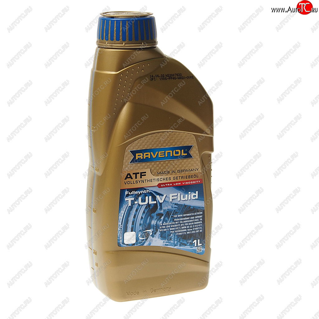 3 299 р. Масло трансмиссионное ATF T-ULV FLUID 1л RAVENOL RAVENOL 1211146-001  с доставкой в г. Майкоп