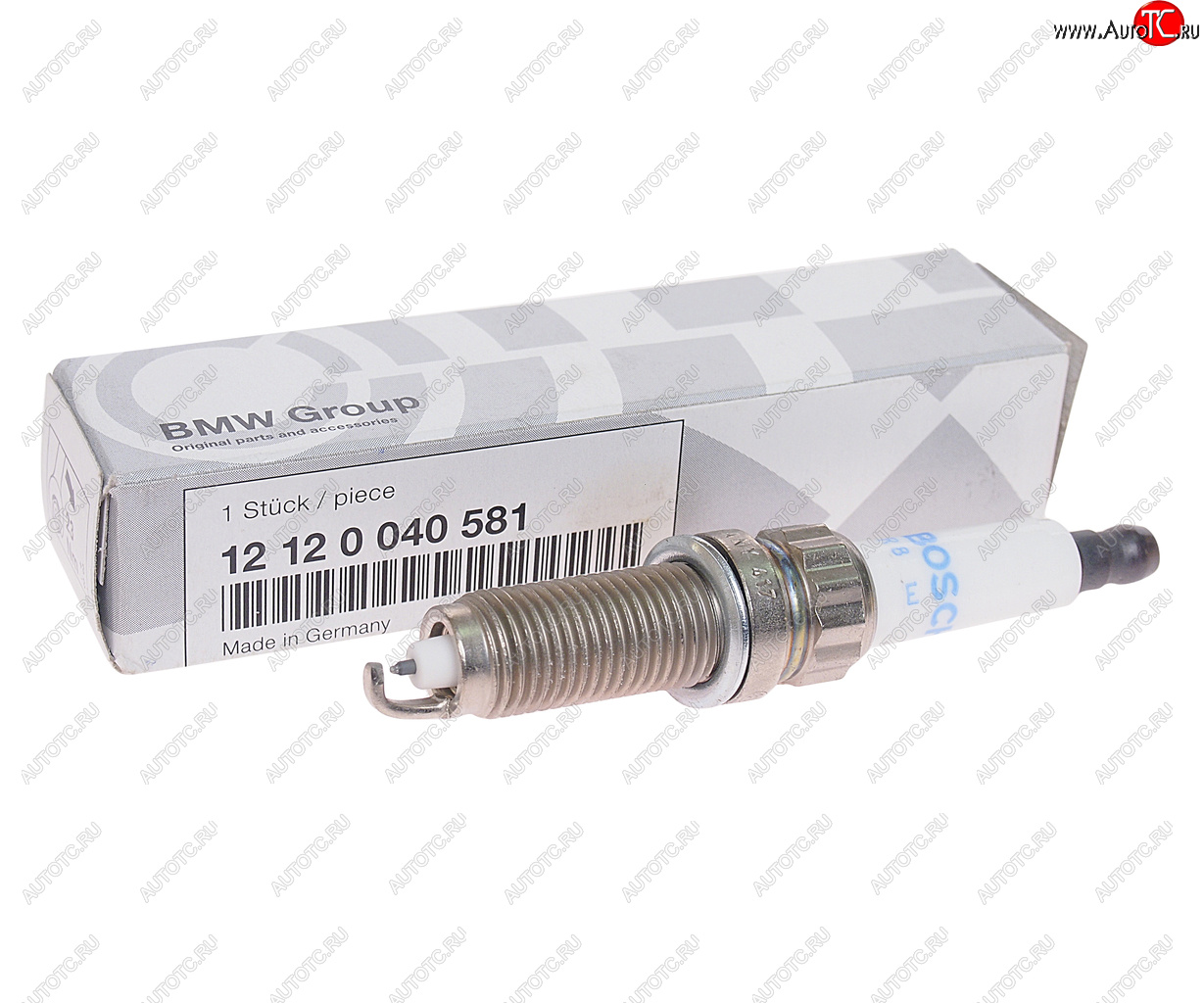 2 399 р. Свеча зажигания BMW 5 (F07 GT,F10),6 (F06),7 (F01),X5 (F15) (4.04.4) (дв.N63) OE BMW 12120040581  с доставкой в г. Майкоп