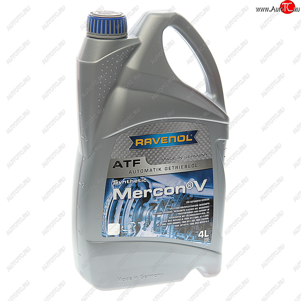 5 849 р. Масло трансмиссионное ATF MERCON- V псинт.4л RAVENOL RAVENOL 1212101-004  с доставкой в г. Майкоп