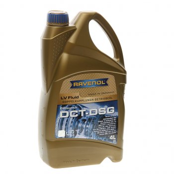 10 649 р. Масло трансмиссионное DCTDSG LV Fluid 4л RAVENOL RAVENOL 1212107-004  с доставкой в г. Майкоп. Увеличить фотографию 1