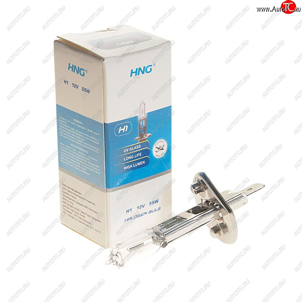 69 р. Лампа 12V H1 55W P14.5s Long Life HNG HNG 12155  с доставкой в г. Майкоп