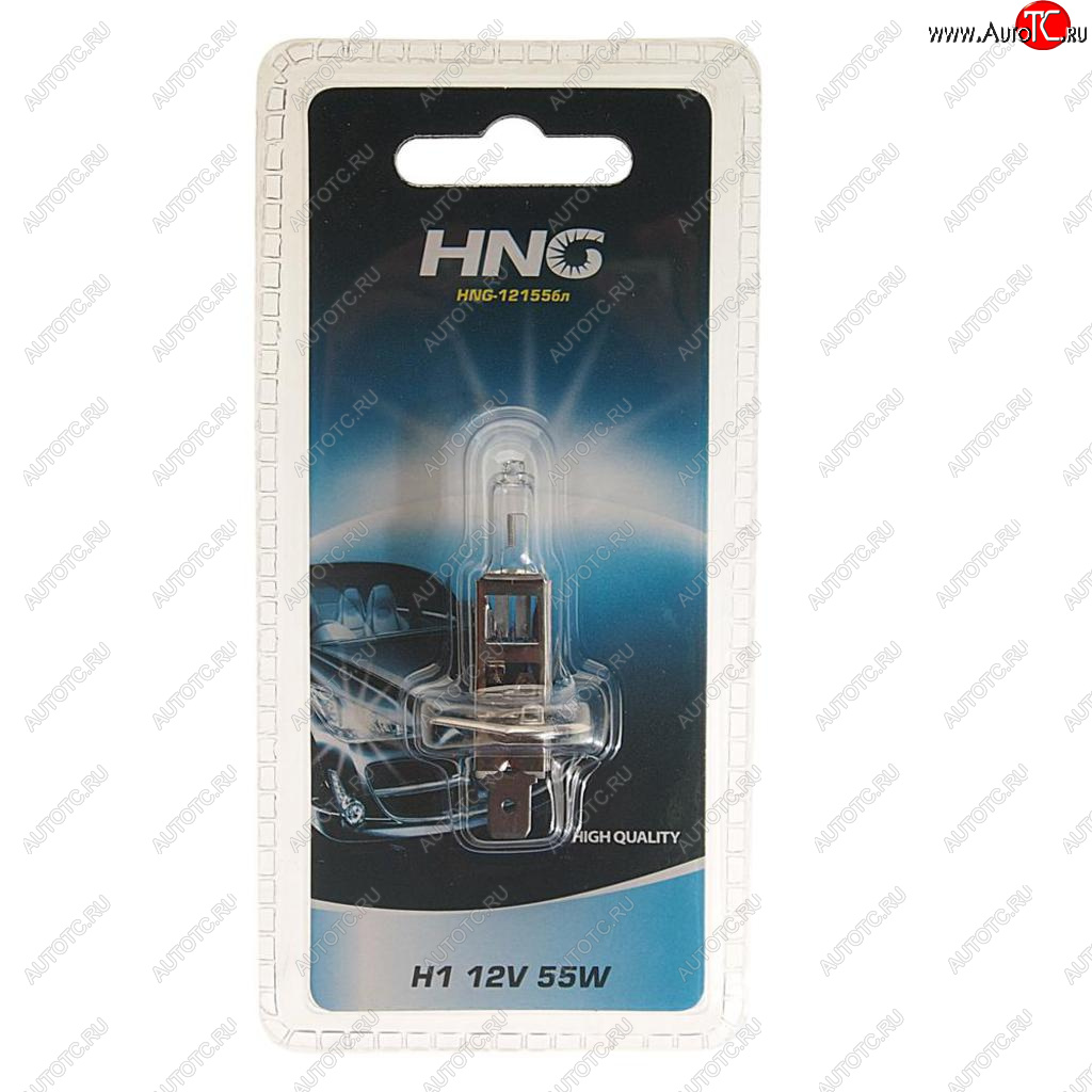 74 р. Лампа 12V H1 55W P14.5s блистер (1шт.) Long Life HNG HNG 12155бл  с доставкой в г. Майкоп