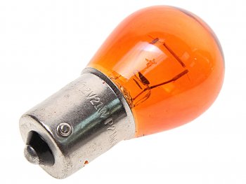 23 р. Лампа 12V PY21W BA15s желтая Amber HNG HNG 12211  с доставкой в г. Майкоп. Увеличить фотографию 2