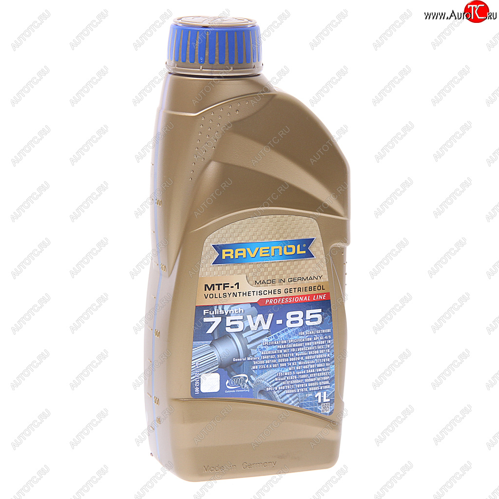 2 649 р. Масло трансмиссионное MTF-1 75W85 смнт.1л RAVENOL RAVENOL 1221102-001  с доставкой в г. Майкоп