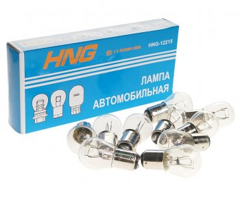 22 р. Лампа 12V P215W BAY15d Long Life HNG HNG 12215  с доставкой в г. Майкоп. Увеличить фотографию 1