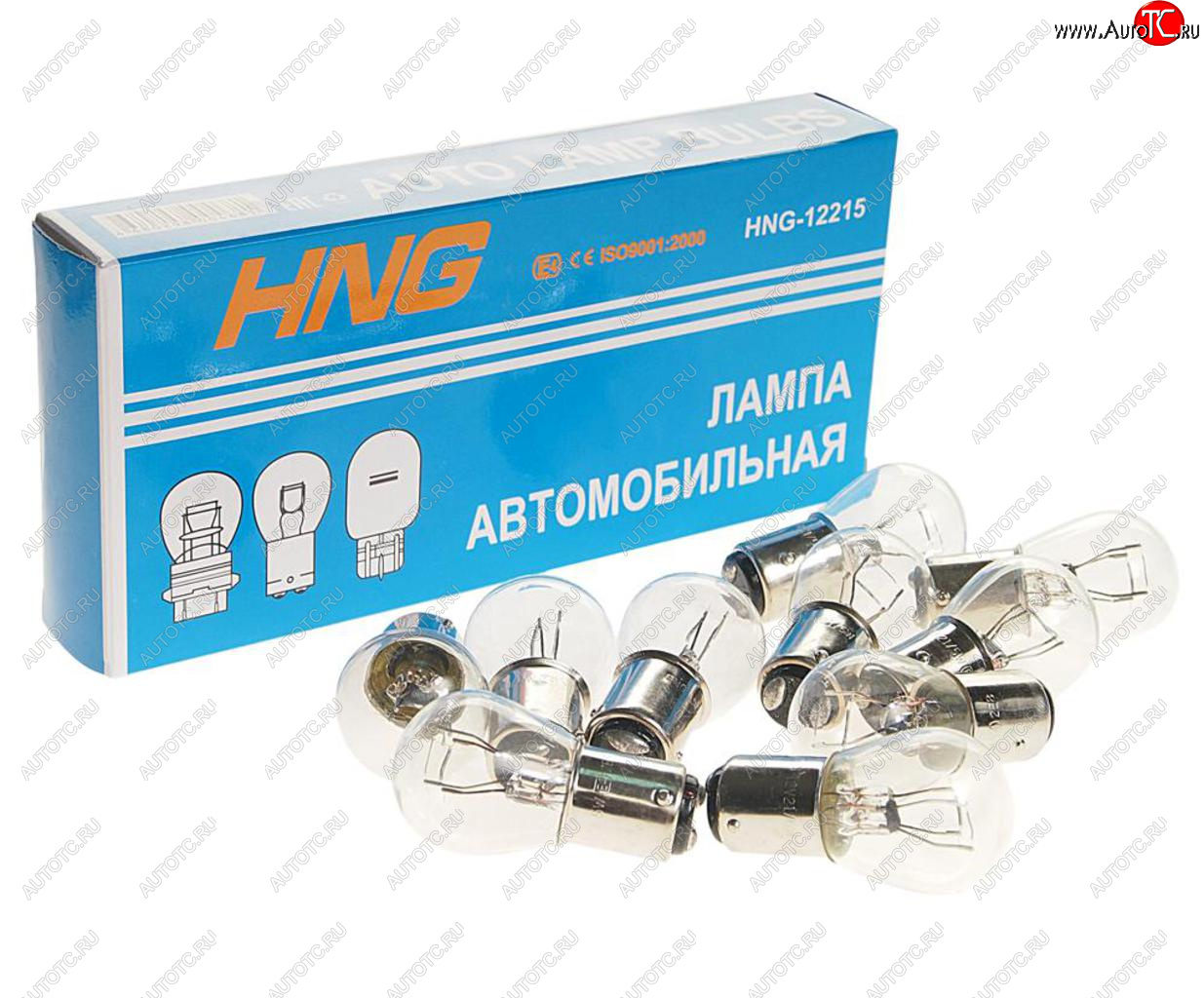 22 р. Лампа 12V P215W BAY15d Long Life HNG HNG 12215  с доставкой в г. Майкоп