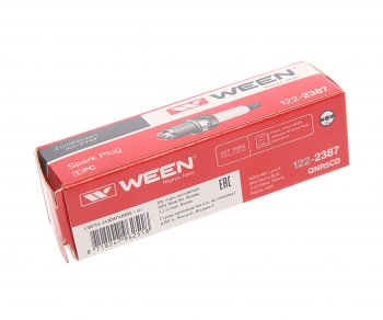 216 р. Свеча зажигания OPEL Astra G (00-05),Corsa (00-09) WEEN WEEN 122-2387  с доставкой в г. Майкоп. Увеличить фотографию 2