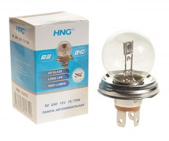 118 р. Лампа 12V R2 7570W P45t Long Life HNG HNG 12275  с доставкой в г. Майкоп. Увеличить фотографию 1