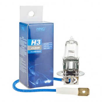 70 р. Лампа 12V H3 100W PK22s Long Life HNG HNG 12310  с доставкой в г. Майкоп. Увеличить фотографию 3