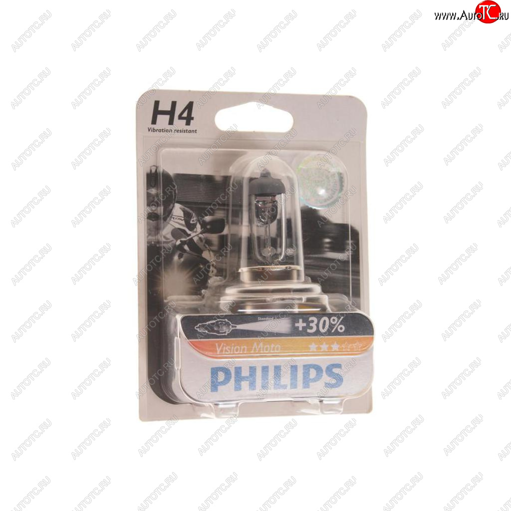 439 р. Лампа 12V H4 6055W P43t +30% блистер (1шт.) Vision Moto PHILIPS PHILIPS 12342prbw  с доставкой в г. Майкоп