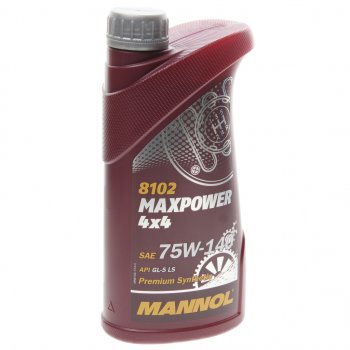 1 129 р. Масло трансмиссионное 4x4 MAXPOWER GL-5 LS 75W140 синт.1л 8102 MANNOL MANNOL 1236  с доставкой в г. Майкоп. Увеличить фотографию 1