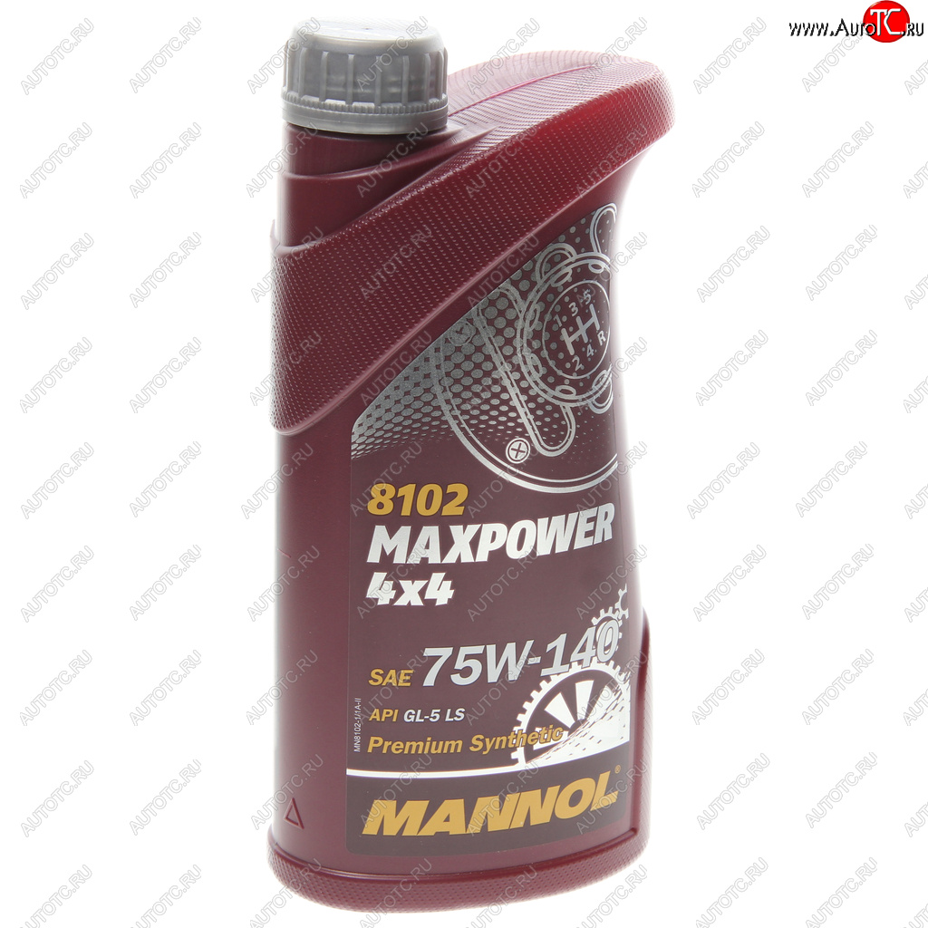 1 129 р. Масло трансмиссионное 4x4 MAXPOWER GL-5 LS 75W140 синт.1л 8102 MANNOL MANNOL 1236  с доставкой в г. Майкоп