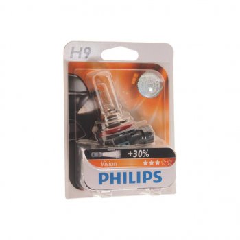 1 369 р. Лампа 12V H9 65W PGJ19-5 блистер (1шт.) PHILIPS PHILIPS 12361b1  с доставкой в г. Майкоп. Увеличить фотографию 1