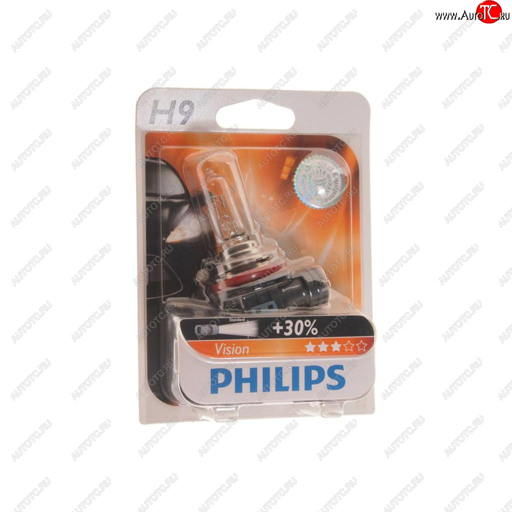1 369 р. Лампа 12V H9 65W PGJ19-5 блистер (1шт.) PHILIPS PHILIPS 12361b1  с доставкой в г. Майкоп
