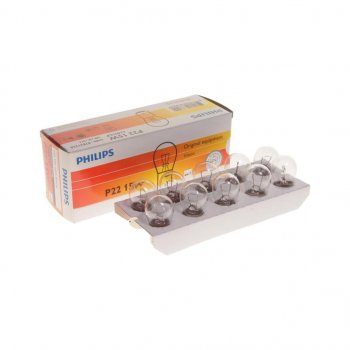 90 р. Лампа 12V P22 15W BA15s PHILIPS PHILIPS 12401cp  с доставкой в г. Майкоп. Увеличить фотографию 1