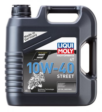 6 249 р. Масло моторное для 4-х тактных двигателей Motorbike 4T 10W40 синт.4л LIQUI MOLY LIQUI MOLY 1243  с доставкой в г. Майкоп. Увеличить фотографию 1
