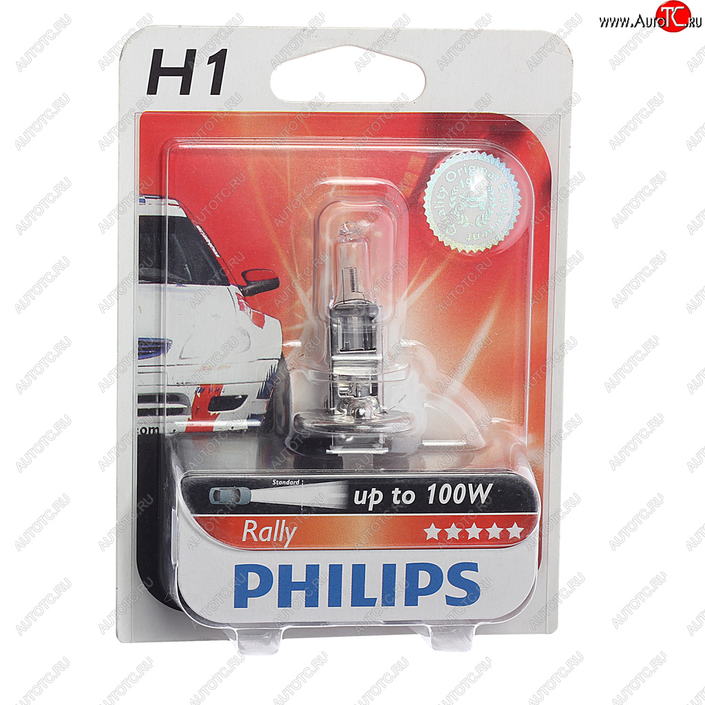 539 р. Лампа 12V H1 100W P14.5s блистер (1шт.) Rally PHILIPS PHILIPS 12454rab1 PHILIPS 12454rab1  с доставкой в г. Майкоп