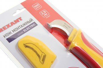 879 р. Нож монтажный с пластиной REXANT REXANT 12-4935  с доставкой в г. Майкоп. Увеличить фотографию 2