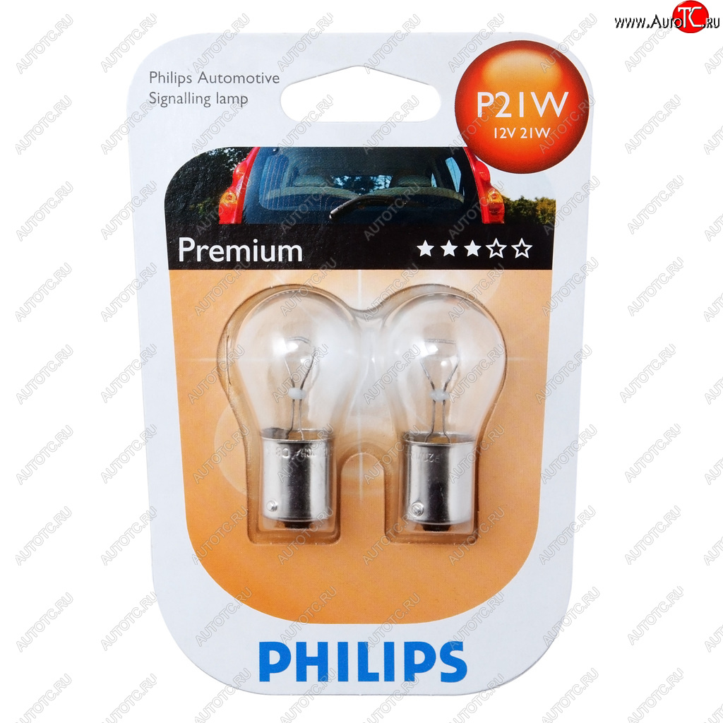 152 р. Лампа 12V P21W BA15s блистер (2шт.) PHILIPS PHILIPS 12498b2  с доставкой в г. Майкоп