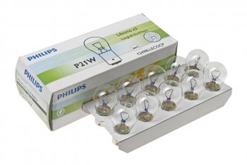117 р. Лампа 12V P21W BA15s Long Life Eco Vision PHILIPS PHILIPS 12498llecocp  с доставкой в г. Майкоп. Увеличить фотографию 1