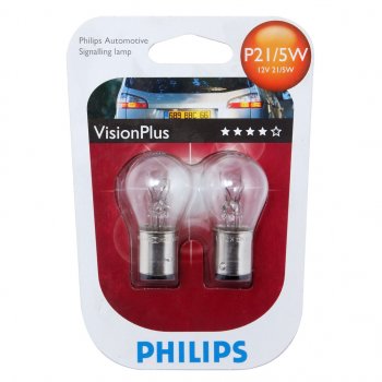399 р. Лампа 12V P215W BAY15d +60% блистер (2шт.) VisionPlus PHILIPS PHILIPS 12499vpb2  с доставкой в г. Майкоп. Увеличить фотографию 1