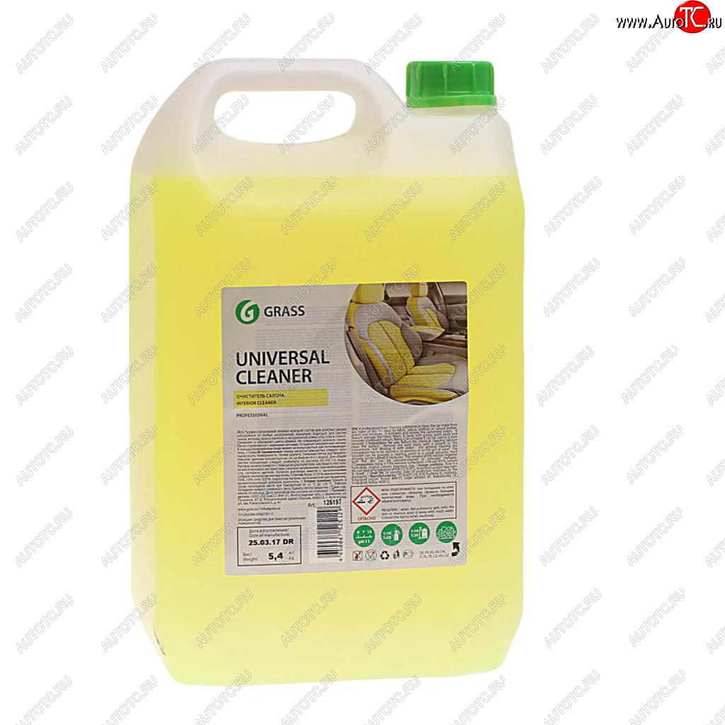 1 159 р. Очиститель салона 5.4кг концентрат Universal Cleaner GRASS GRASS 125197  с доставкой в г. Майкоп