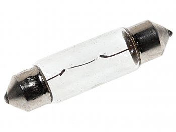 14 р. Лампа 12V C5W SV8.5-8 39мм Long Life HNG HNG 12539  с доставкой в г. Майкоп. Увеличить фотографию 1