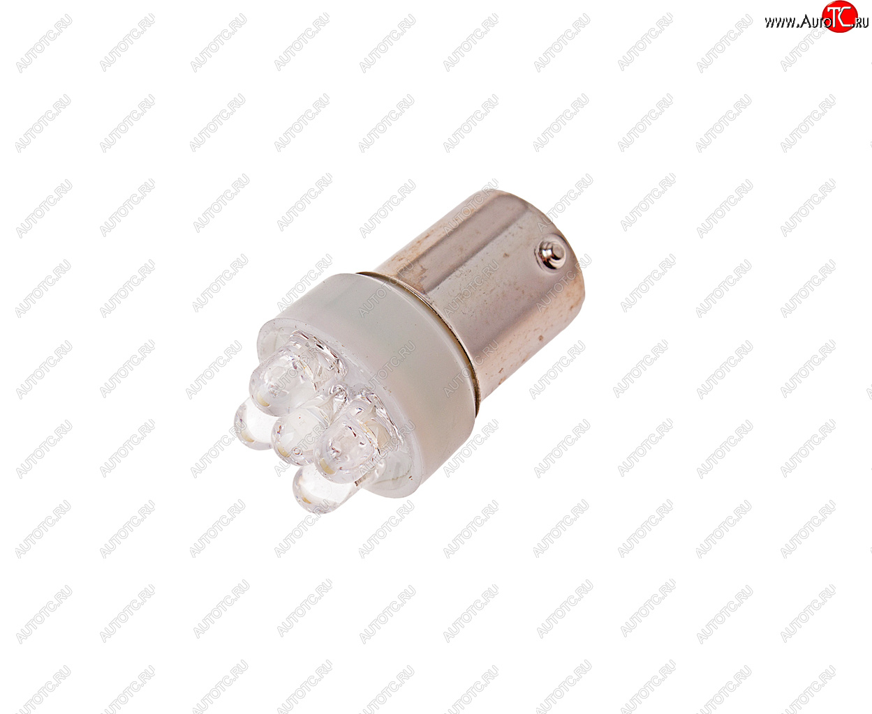 157 р. Лампа светодиодная 12V R10W BA15s 5 светодиодов белая МАЯК МАЯК 12t15-w5led  с доставкой в г. Майкоп