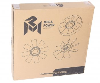 3 899 р. Крыльчатка MAN TGA,TGL вентилятора (9 лопастей, d=704мм) MEGAPOWER MEGAPOWER 130-12-087  с доставкой в г. Майкоп. Увеличить фотографию 4