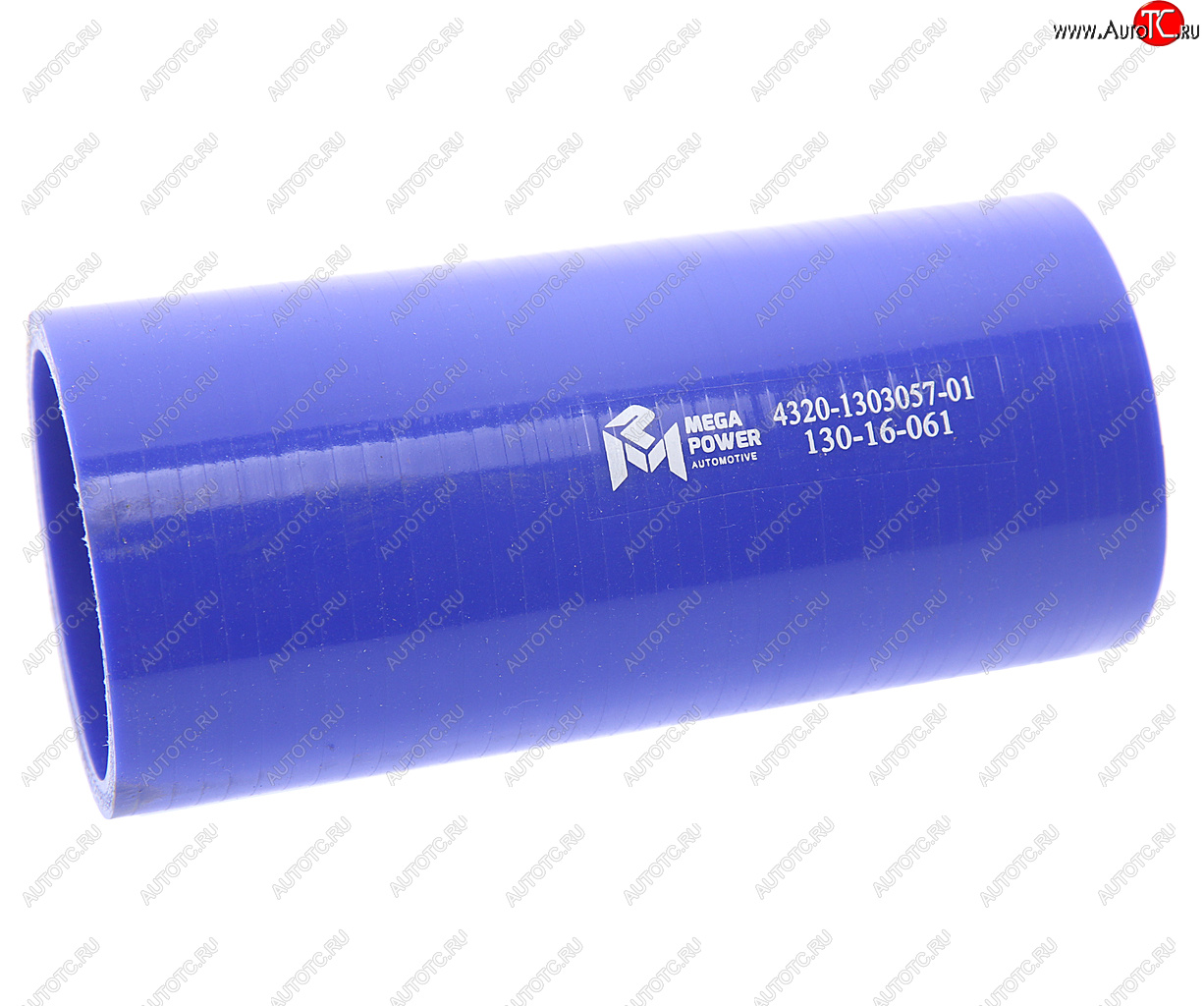 459 р. Патрубок УРАЛ радиатора нижний (L=150мм,d=60) силикон MEGAPOWER MEGAPOWER 130-16-061  с доставкой в г. Майкоп