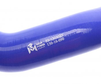 999 р. Патрубок ГАЗ-53 радиатора отводящий нижний силикон (d=45) MEGAPOWER MEGAPOWER 130-16-090  с доставкой в г. Майкоп. Увеличить фотографию 3