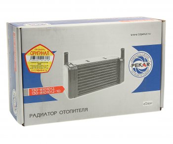 4 599 р. Радиатор отопителя ЗИЛ-130 алюминиевый 2-х рядный с бачком PEKAR PEKAR 130-8101012-02  с доставкой в г. Майкоп. Увеличить фотографию 3