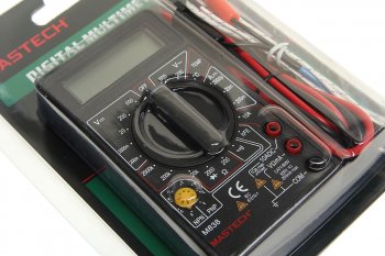 1 589 р. Мультиметр портативный M838 MASTECH MASTECH 13-2004  с доставкой в г. Майкоп. Увеличить фотографию 3