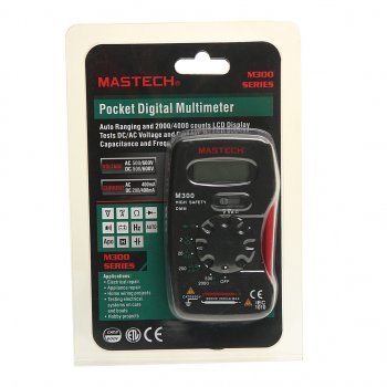 2 089 р. Мультиметр портативный M300 MASTECH MASTECH 13-2006  с доставкой в г. Майкоп. Увеличить фотографию 2