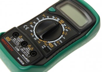 1 799 р. Мультиметр портативный MAS838 MASTECH MASTECH 13-2008  с доставкой в г. Майкоп. Увеличить фотографию 2