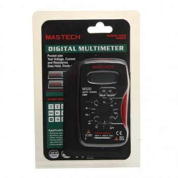 2 399 р. Мультиметр портативный M320 MASTECH MASTECH 13-2009  с доставкой в г. Майкоп. Увеличить фотографию 2