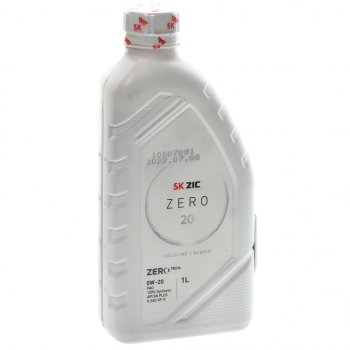 1 779 р. Масло моторное ZERO SPGF-5 0W20 синт.1л ZIC ZIC 132035  с доставкой в г. Майкоп. Увеличить фотографию 1