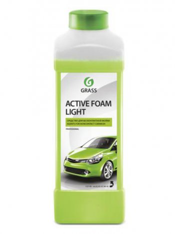 369 р. Шампунь для бесконтактной мойки 1л Active Foam Light GRASS GRASS 132100  с доставкой в г. Майкоп. Увеличить фотографию 1