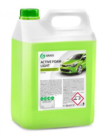 1 089 р. Шампунь для бесконтактной мойки 5кг Active Foam Light GRASS GRASS 132101  с доставкой в г. Майкоп. Увеличить фотографию 1