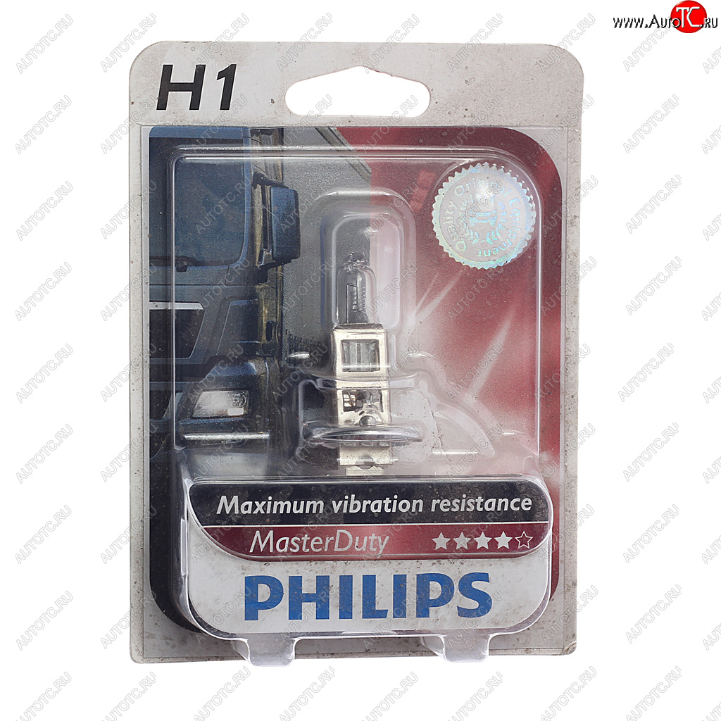 789 р. Лампа 24V H1 70W P14.5s блистер (1шт.) Master Duty PHILIPS PHILIPS 13258mdb1  с доставкой в г. Майкоп