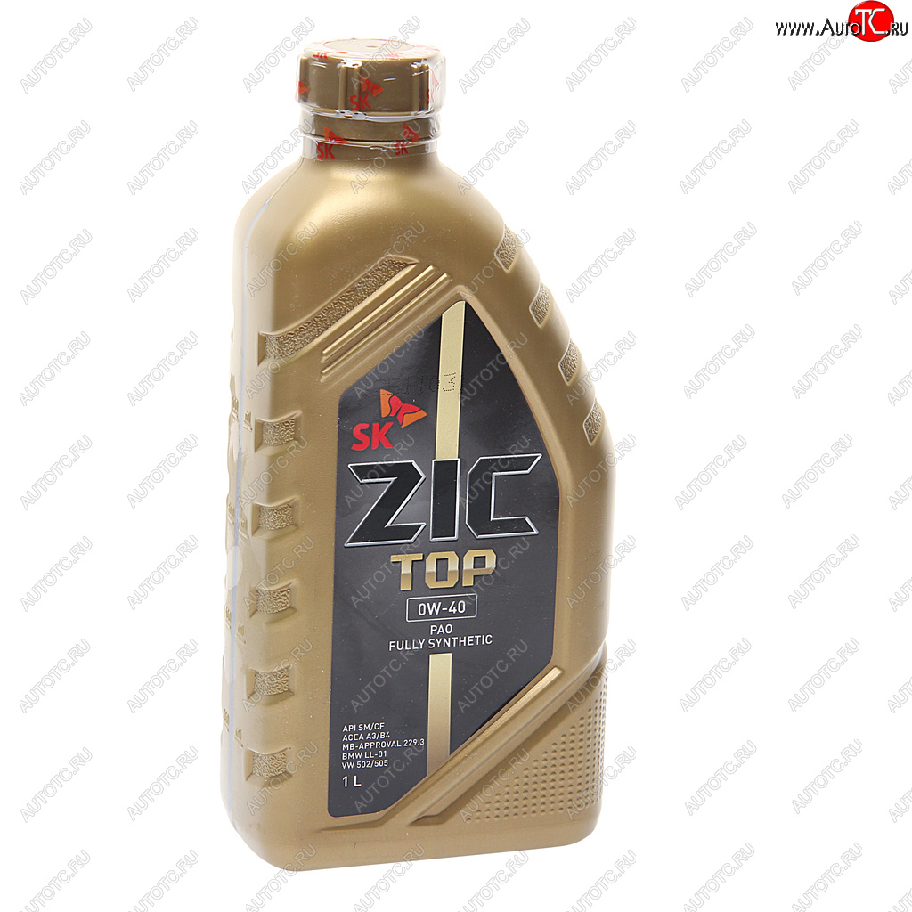 1 979 р. Масло моторное ZIC TOP SNCFA3B3A3B4 0W40 синт.1л ZIC ZIC 132611  с доставкой в г. Майкоп