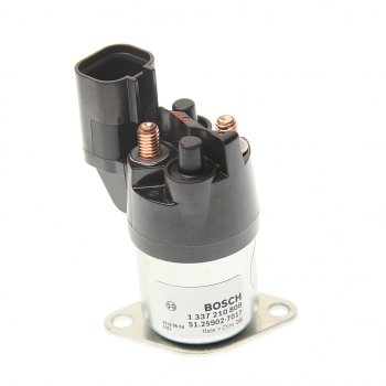 5 849 р. Реле втягивающее DAF 105XF стартера BOSCH BOSCH 1337210808 BOSCH 1337210808  с доставкой в г. Майкоп. Увеличить фотографию 1