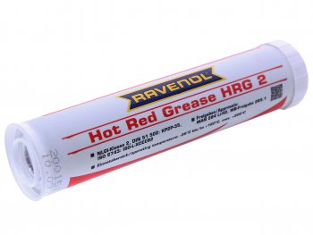 1 699 р. Смазка высокотемпературная Hot Red HRG2 0.4кг RAVENOL RAVENOL 1340121-400  с доставкой в г. Майкоп. Увеличить фотографию 1