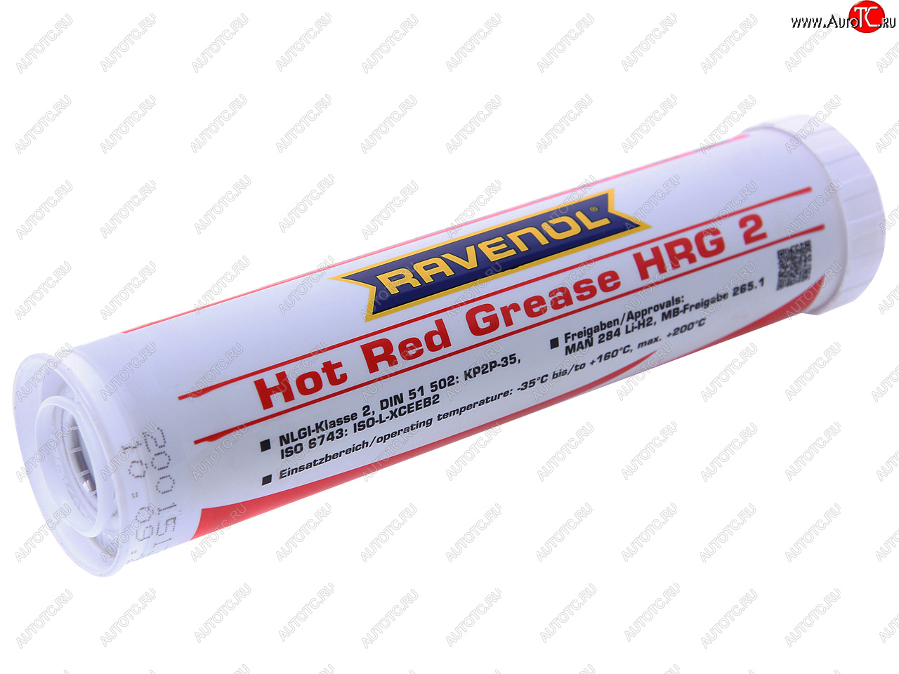 1 699 р. Смазка высокотемпературная Hot Red HRG2 0.4кг RAVENOL RAVENOL 1340121-400  с доставкой в г. Майкоп