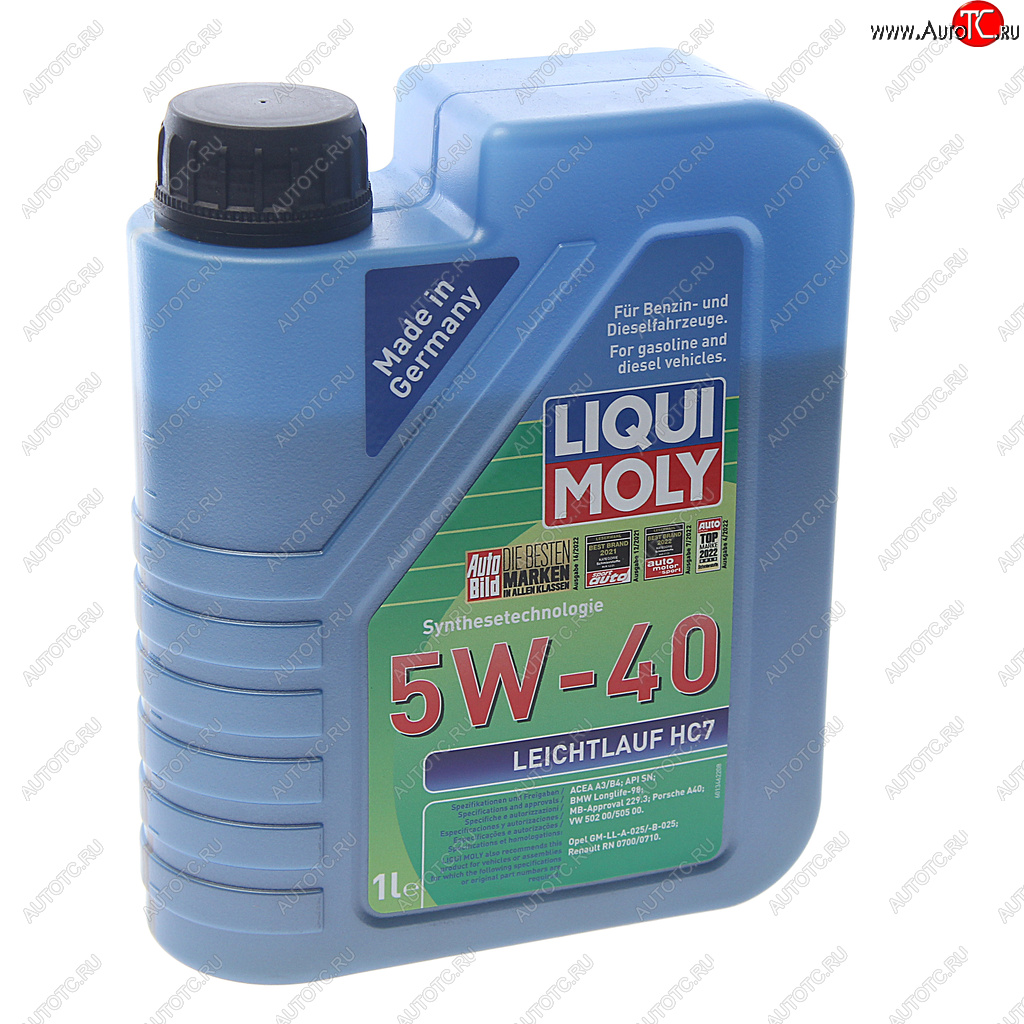1 499 р. Масло моторное LEICHTLAUF HC7 5W40 синт.1л LIQUI MOLY LIQUI MOLY 1346  с доставкой в г. Майкоп